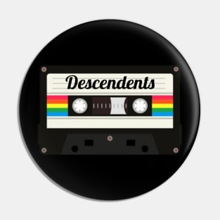 Descendents / Cassette Tape Style Pin