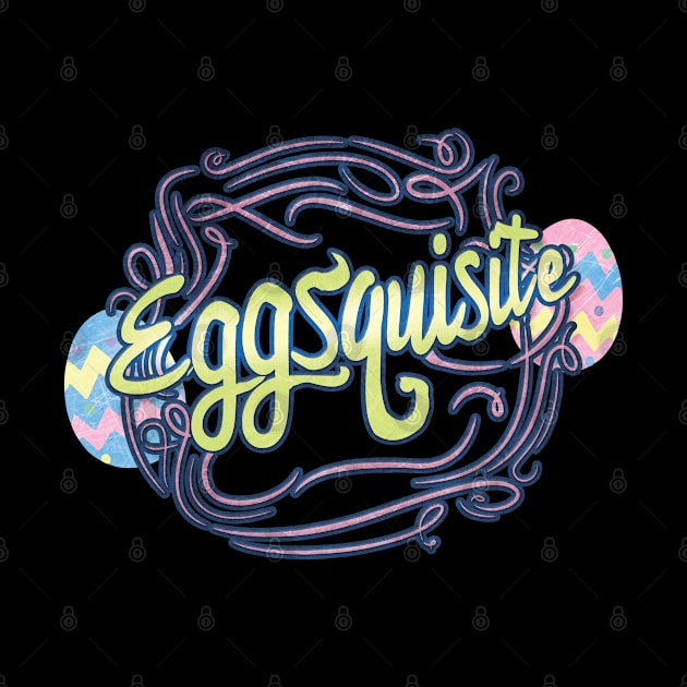 Eggsquisite Resurrection Sunday Holiday T-Shirt by Mommag9521