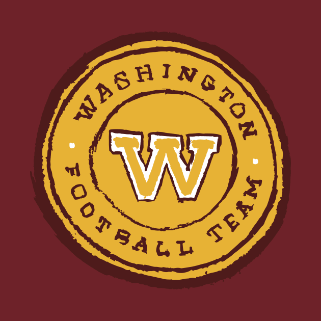 Washingtoooon Football Team 07 by Very Simple Graph