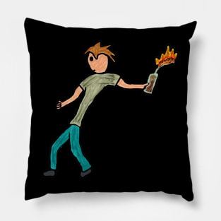 Molotov Cocktail Pillow