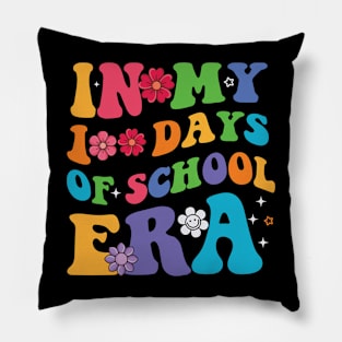 In My 100 Days Of School Era Pillow