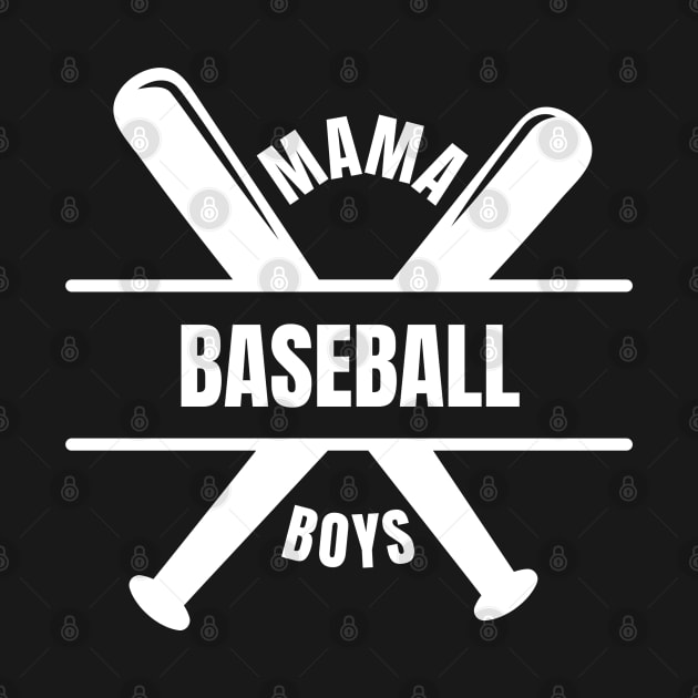 Baseball Mama Of Boys by Wifspin