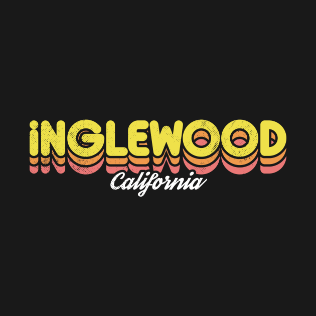 Retro Inglewood California by rojakdesigns