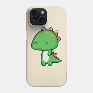 kawaii cute dinosaur lover baby birthday Phone Case