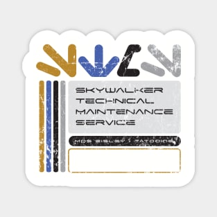 Skywalker Technical Maintenance Service Magnet