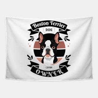 Boston Terrier Tapestry
