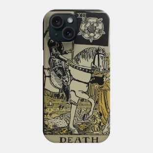 The Death Tarot Card Phone Case