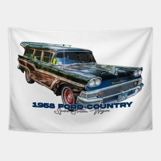 1958 Ford Country Squire Station Wagon Tapestry