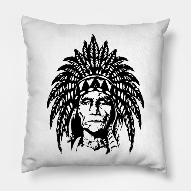 Native American Pillow by orriart