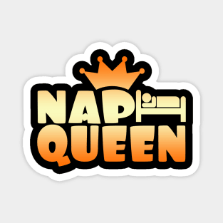 Nap Queen Funny Napping Hipster Magnet