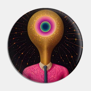 The Illuminated Mind Pin