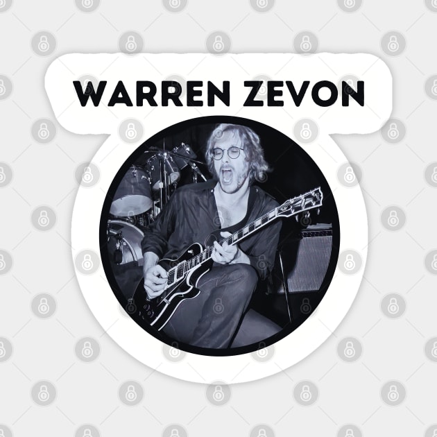 warren ll dark blue Magnet by claudia awes