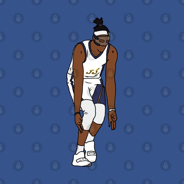 Masked Myles Turner's Celebration by rattraptees