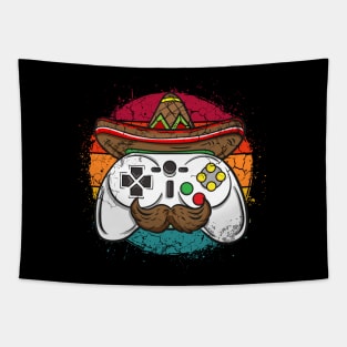 Cinco de Mayo Video Gamer Controller Fiesta 5 Tapestry