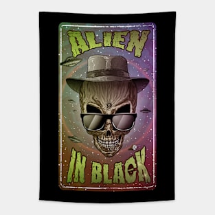 Alien in Black Tapestry