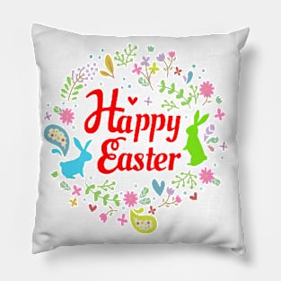 Happy Easter Day Pillow