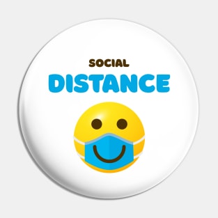Social distance I Quarantine Pin