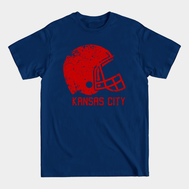 Discover Kansas city chiefs Retro Helmet - Chiefs - T-Shirt