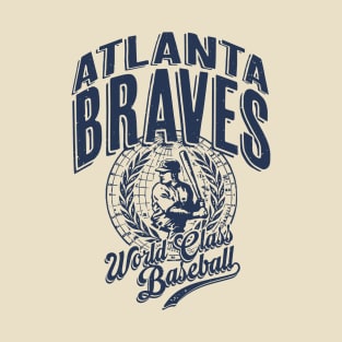 Vintage BRAVES World Class Baseball T-Shirt