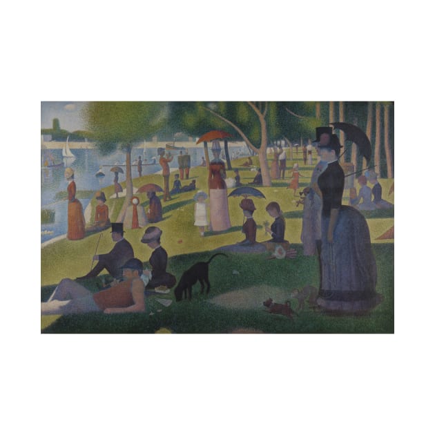 A Sunday Afternoon on the Island of La Grande Jatte by Georges-Pierre Seurat by Classic Art Stall