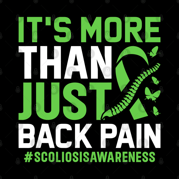 Scoliosis Warrior - Back Injury Survivor Scoliosis Awareness by JazlynShyann