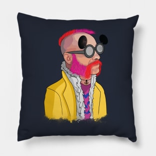 Sunrise at Robot Heart - the godfather Pillow