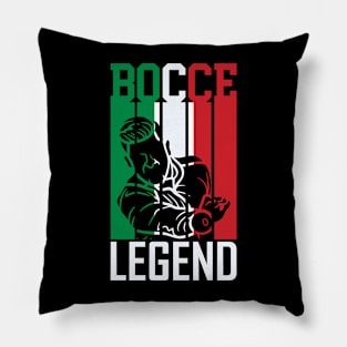 Bocce Legend Pillow