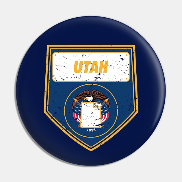 utah Pin by DeekayGrafx