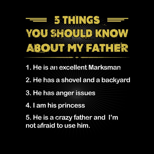 5 Things You Should Know About My Father by SkivingtonAllanss