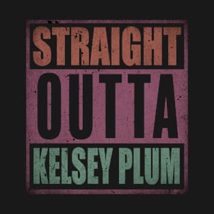 Vintage Proud Basketball Name Kelsey Retro Style Straight Outta T-Shirt