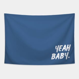 Blue Yeah Baby Tapestry