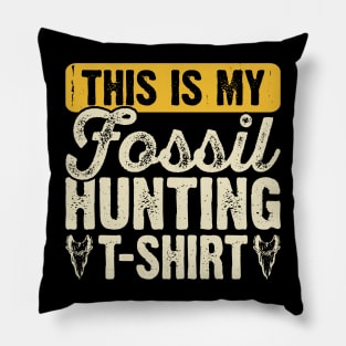 This Is My Fossil Hunting T shirt T shirt For Women Pillow