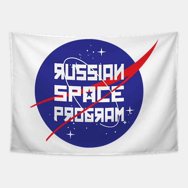 Russian Space Program Tapestry by SandwichProductions