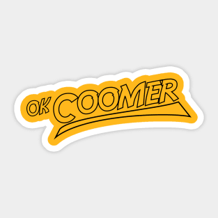 real life coomer Sticker for Sale by comglim