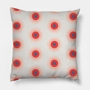 Colorful Target Pattern Pillow