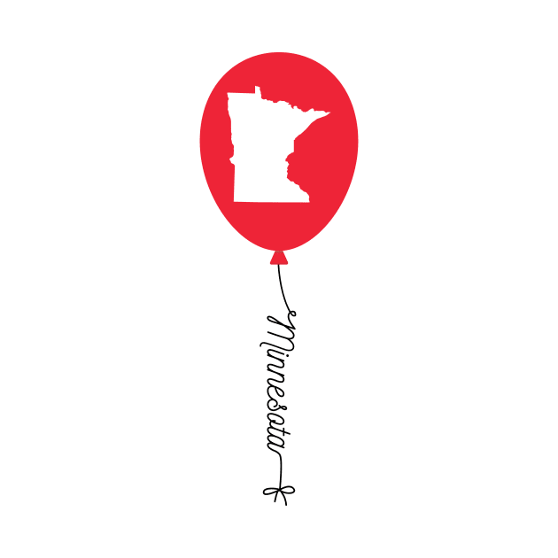 Minnesota State Balloon by InspiredQuotes