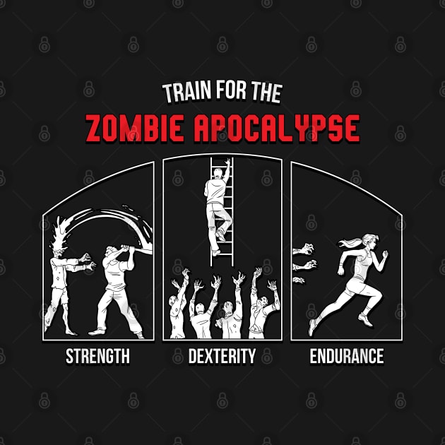 Train for the Zombie Apocalypse by CCDesign