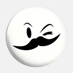 Cute Mustache Pin