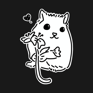 Hamster's holding flowers T-Shirt