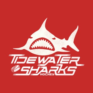 Defunct Tidewater Sharks Hockey Team T-Shirt