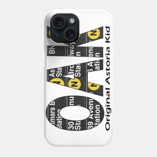 Astoria Subway Line by OAK Phone Case