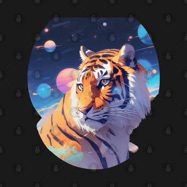 Cosmic Tiger by Spaceboyishere