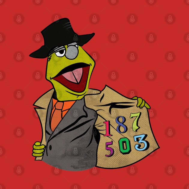 Sesame Street Crime by ChickandOwlDesign