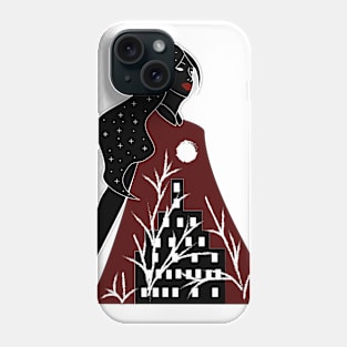 The city lady Phone Case