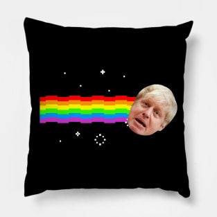 Boris Johnson Nyan Cat Pillow