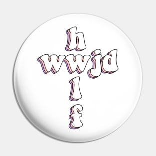 wwjd x hwlf Pin