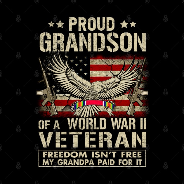 Proud Grandson of WWII Veteran - World War 2 Vet by Otis Patrick