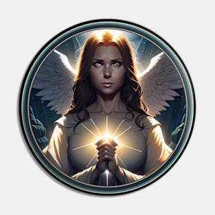 Arch Angel in Rest Pin