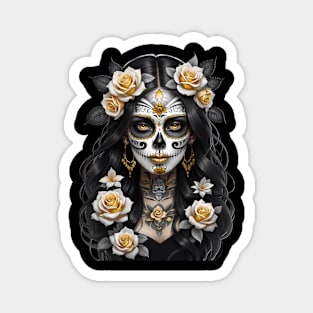 Catrina de Oro- Golden Catrina Magnet