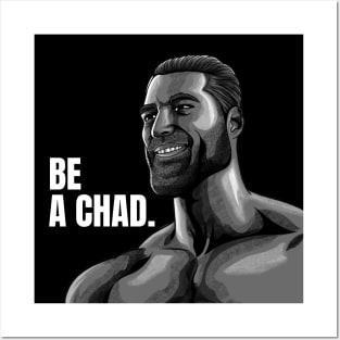 The Almighty Chad meme | Art Board Print